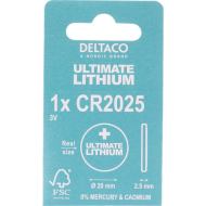 Deltaco Gombíkové batérie Ultimate CR2025 1ks - cena, porovnanie