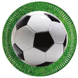 Godan Papierové taniere futbal 23cm 8 ks