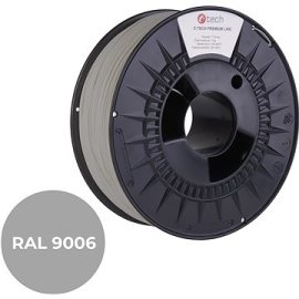 C-Tech Filament PREMIUM LINE PLA biely hliník