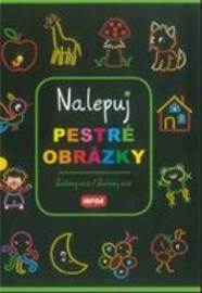 Nalepuj pestré obrázky - zelený sešit