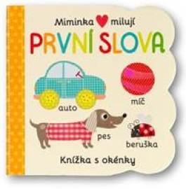 Miminka milují První slova - Knížka s okénky