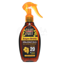 Vivaco Sun Argan Bronz Suntan Oil SPF20 200ml