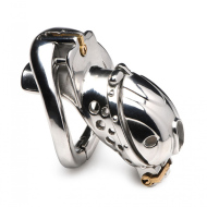 Master Series Deluxe Locking Chastity Cage - cena, porovnanie