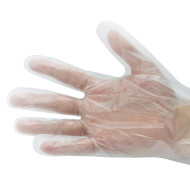 Zarys PE Gloves Transparent 100ks - cena, porovnanie