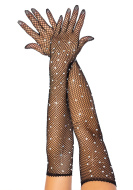 Leg Avenue Rhinestone Opera Length Gloves - cena, porovnanie