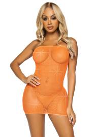 Leg Avenue Fishnet Convertible Tube Dress