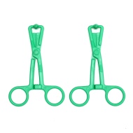 Rimba Scissor Nipple Clamps Green 2pcs - cena, porovnanie