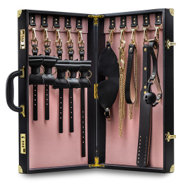 Blush Temptasia Safe Word Bondage Kit With Suitcase