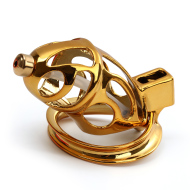 Sevanda Gold Urethral Chastity Cock Cage - cena, porovnanie