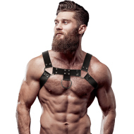 Fetish Submissive Attitude Eco Leather Chest Strap Harness - cena, porovnanie