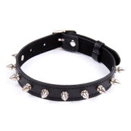 Fetish Addict Collar with Spikes Adjustable 43cm - cena, porovnanie