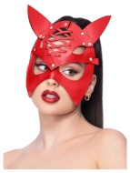 Fever Mock Leather Devil Mask - cena, porovnanie