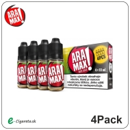 Aramax 4Pack Green Tobacco 4x10ml - 12mg - cena, porovnanie