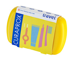 Curaden Curaprox Travel set žltý