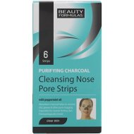 Beauty Formulas Čistiace pásky na nos s aktívnym uhlím 6ks - cena, porovnanie