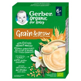 Nestlé GERBER Organic Kaša nemliečna s príchuťou vanilky 200g