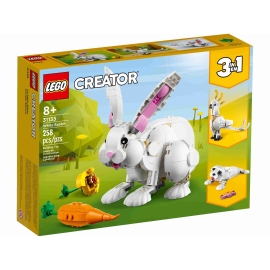 Lego Creator 3 v 1 31133 Biely králik