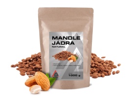 Valknut Mandle jadra natural 1000g