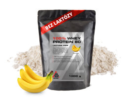 Valknut Proteín 100% Whey 80 koncentrát bez laktózy 1000g