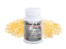 Valknut Rybí Olej 1000 mg Omega 3 100tbl