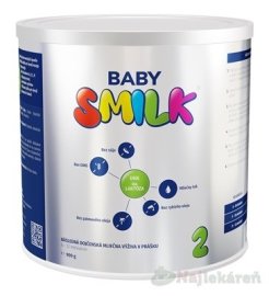 Babysmilk 2 pokračovacie mlieko 900g