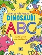 Kniha aktivit pro předškoláky Učíme se psát písmena Dinosauři - cena, porovnanie