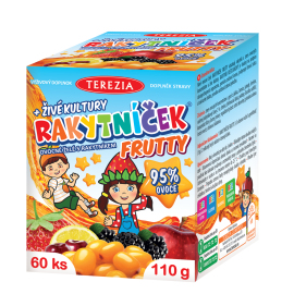Terezia Company Rakytníček Frutty ovocné želé+živé kultury 60ks