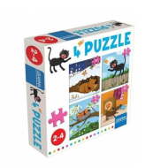 Granna 4 puzzle - mačka - cena, porovnanie