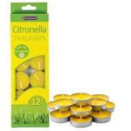 Citronella Čajové svíčky proti komárům 12ks - cena, porovnanie