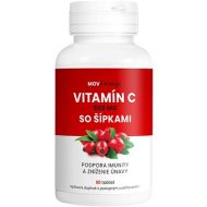 Movit Vitamín C 500 mg so šípkami 90tbl - cena, porovnanie