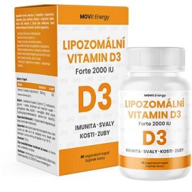 Movit Lipozomálny Vitamín D3 Forte 2000 IU 60tbl