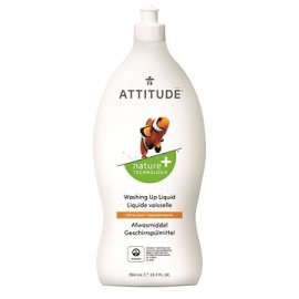 Attitude Prostriedok na umývanie riadu s vôňou citrónovej kôry 700ml