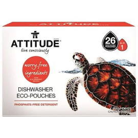 Attitude Tablety do umývačky bez fosfátov 26ks