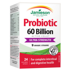 Jamieson Probiotic 60miliard ULTRA STRENGTH 24tbl