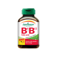 Jamieson Vitamín B6 + B12 + Folic Acid 110tbl - cena, porovnanie