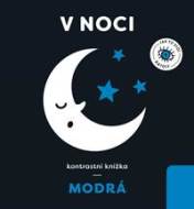 Modrá: V noci - kontrastní knížka - cena, porovnanie