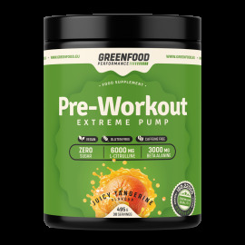 Greenfood Performance Pre-Workout Mandarinka 495g