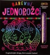 Barevní jednorožci - Vyškrabávací obrázky - cena, porovnanie