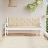 vidaXL Podložka na záhradnú lavičku, béžová 180 cm, oxfordská látka - cena, porovnanie