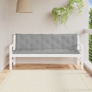 vidaXL Podložka na záhradnú lavičku, sivá 180 cm, oxfordská látka - cena, porovnanie