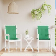 vidaXL Podložky na záhradné stoličky, nízke operadlo 2 ks 100x50x3 cm - cena, porovnanie