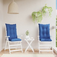 vidaXL Podložky na záhradné stoličky, vysoké operadlo 2 ks 120x50x7 cm - cena, porovnanie