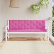 vidaXL Podložky na záhradnú lavičku 2 ks, ružové, oxfordská látka - cena, porovnanie