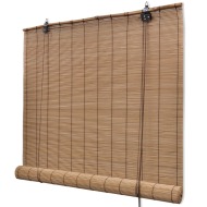 vidaXL Hnedá roleta z prírodného bambusu 100 x 160 cm - cena, porovnanie