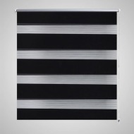 vidaXL Roleta vzor zebra, 120 x 175 cm, čierna - cena, porovnanie