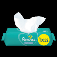 Pampers Fresh Clean detské obrúsky 52ks