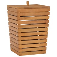 vidaXL Kôš na bielizeň 30x30x45 cm masívne teakové drevo - cena, porovnanie