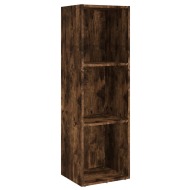 vidaXL Regál/TV skrinka Smoked Oak 36x30x114cm Materiál dreva - cena, porovnanie