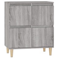 vidaXL Príborník Grey Sonoma 60x35x70 cm odvodený výrobok z dreva - cena, porovnanie