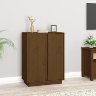 vidaXL Príborník Honey Brown 60x35x80 cm Masívne borovicové drevo - cena, porovnanie